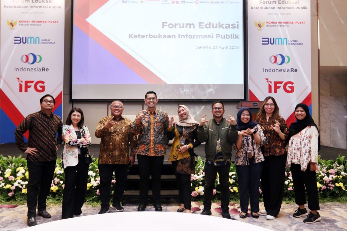 Asabri Berkomitmen Mendukung Keterbukaan Informasi Publik  Bersama 5 Bumn Lainya