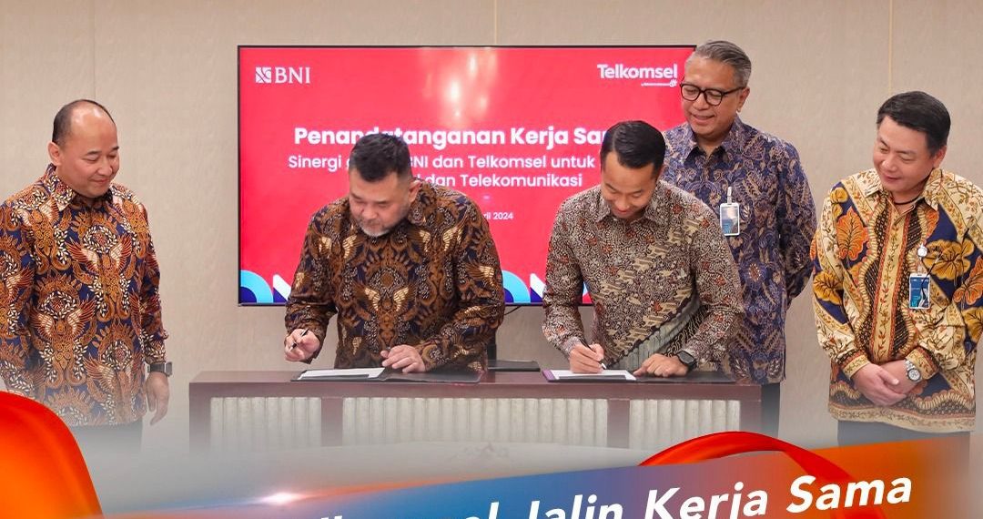 BNI dan Telkomsel Perkuat Sinergi Melalui Kerja Sama Resiprokal untuk Pegawai