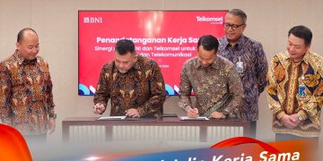 BNI dan Telkomsel Perkuat Sinergi Melalui Kerja Sama Resiprokal untuk Pegawai