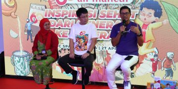 Combiphar Rayakan HUT Air Mancur Group ke-60 dengan Semarak Inspirasi Sehat Lintas Usia