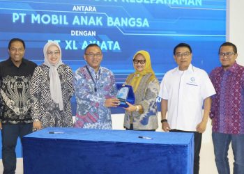 Siap Dukung Industri Mobil Listrik Nasional XL Axiata Sediakan Layanan ICT untuk PT Mobil Anak Bangsa