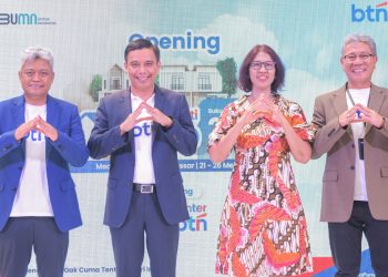BTN Resmikan Secara Serentak Tiga Sales Center KPR BTN di 3 Kota
