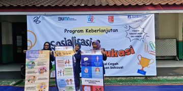 Jamkrindo Lanjutkan Edukasi Anti Perundungan dan Kekerasan Seksual Kepada Ribuan Pelajar SD