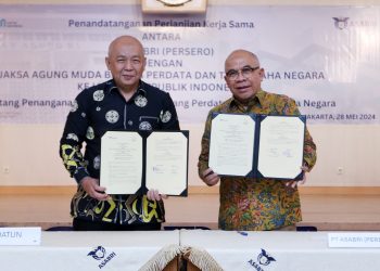 Pt Asabri (Persero) Kembali Melakukan Sinergi Dengan Jaksa  Agung Muda Bidang Perdata Dan Tata Usaha Negara Kejaksaan Republik Indonesia Dalam Penanganan Masalah Hukum Bidang Perdata Dan Tata Usaha Negara 