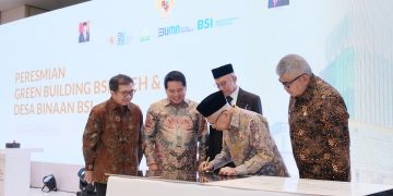 Wapres RI Resmikan Gedung Landmark BSI Aceh