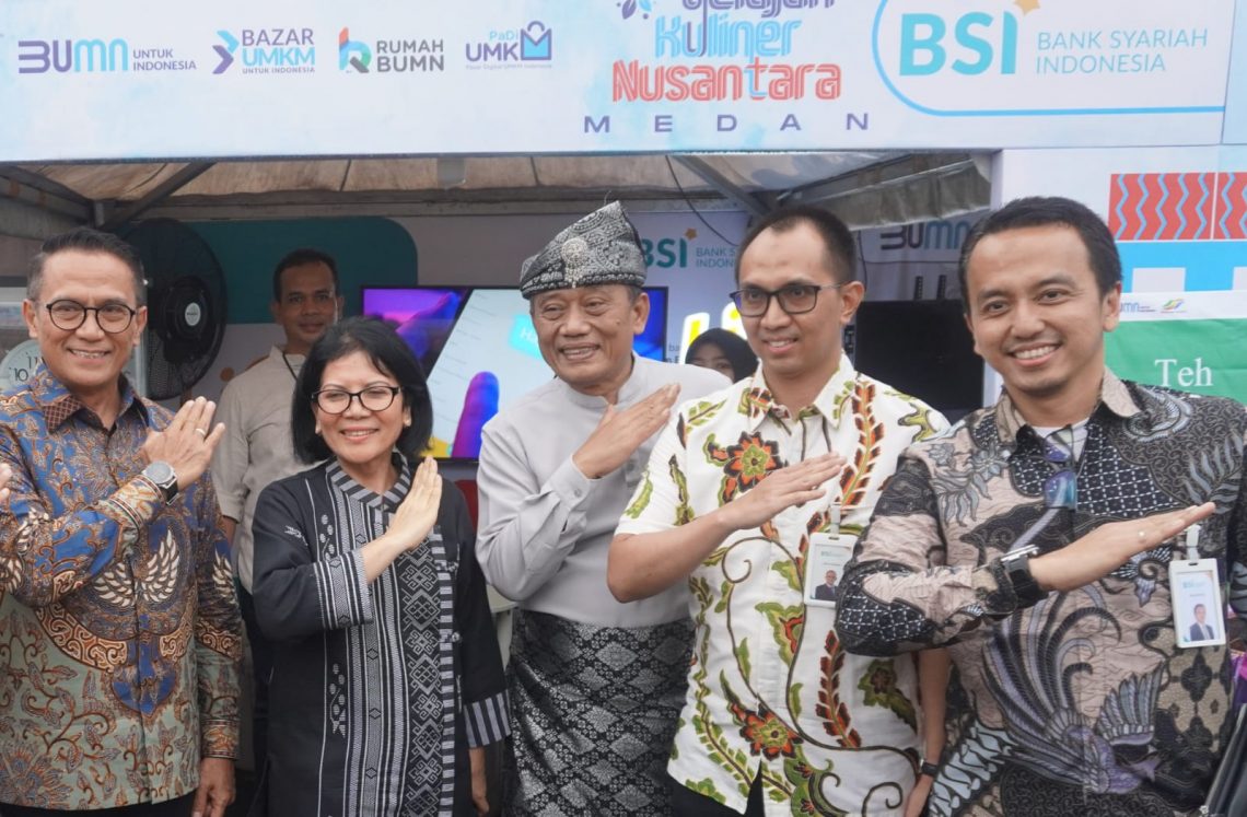 Lewat Jelajah Kuliner Nusantara di Medan, BSI Terus Dorong UMKM Naik Kelas