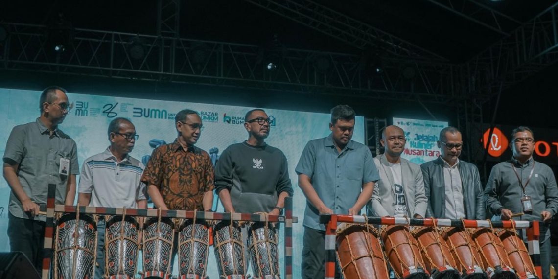 Tembus Omzet 449 Juta,Erick Thohir Membuka Pasar UMKM Sumatera Utara lewat Jelajah Kuliner Nusantara