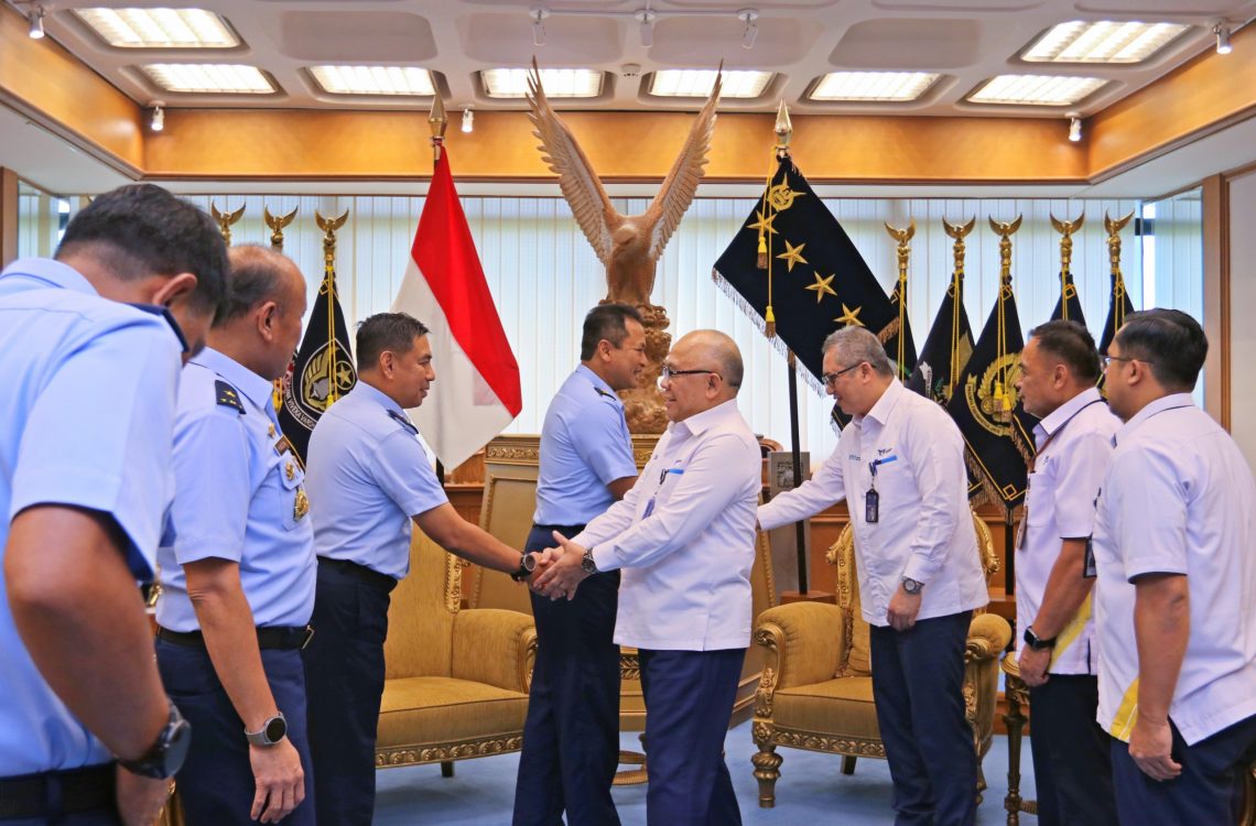 Audiensi Direktur Utama PT ASABRI (Persero) Dan Kepala Staf Angkatan Udara Mengenai Layanan Prima Kepada Peserta ASABRI
