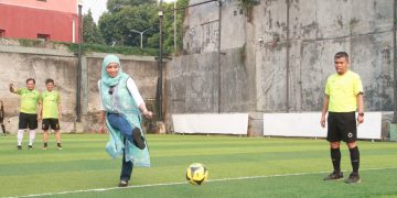 Pertandingan Persahabatan PHE – Pewarta Foto