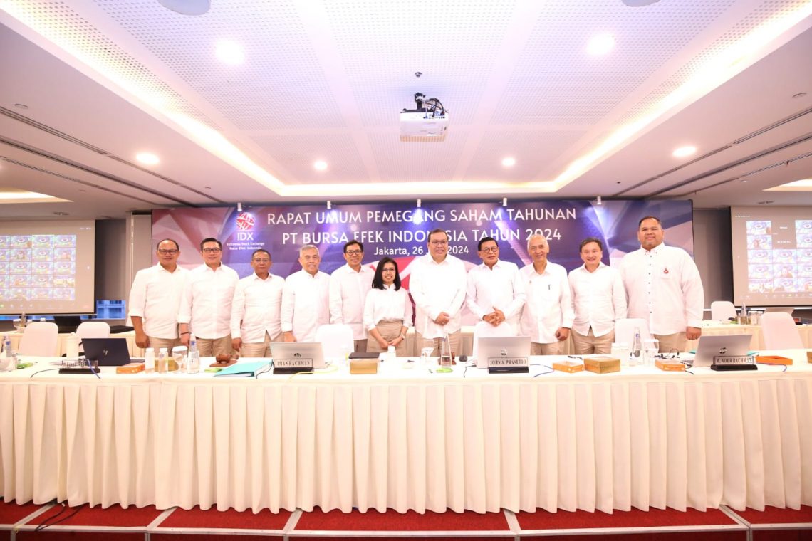 Pemegang Saham BEI Setujui Seluruh Agenda RUPST 2024