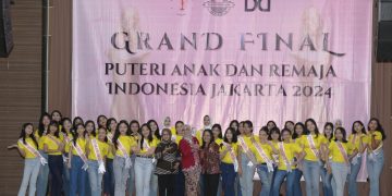 Ajang Grand Final Puteri Anak dan Remaja Indonesia Jakarta 2024 Digelar