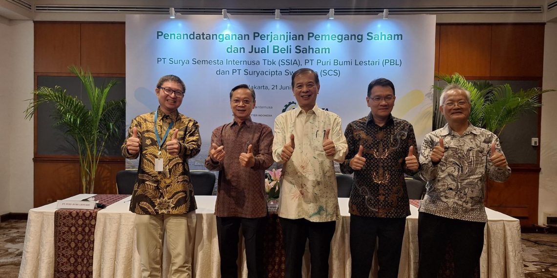 Sah! RUPSLB SSIA Setujui Pengambil Alihan 36,5% Saham Suryacipta Swadaya SSIA telah menerima pembayaran atas transaksi sebesar Rp2,8 Triliun