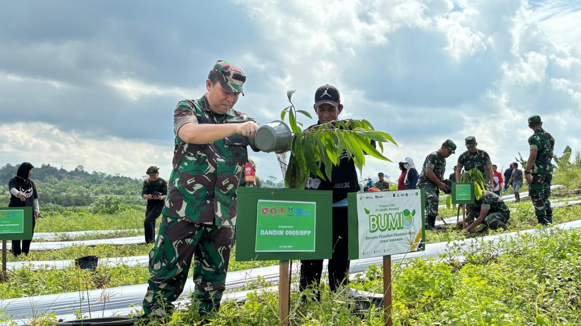 Dukung Pelestarian Lingkungan, ASABRI berkolaborasi dengan TNI dalam Program BUMI (Bersama Wujudkan Ekosistem Alami) Untuk Indonesia
