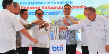 BTN Gkelar Kredit Secara Massal