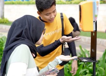 ISWHITE Hadirkan 10 Dispenser Body Sunscreen GRATIS di 10 Titik CFD untuk Meningkatkan Kesadaran Proteksi Kulit dari Sinar Matahari