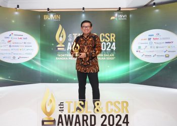 Program TJSL Petrokimia Gresik Raih Penghargaan Platinum Award Di Ajang “4Th TJSL Dan CSR Award 2024”