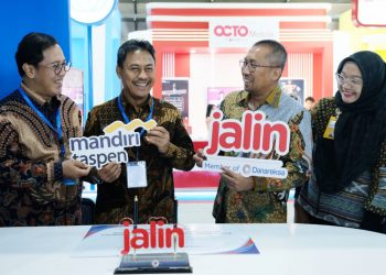 Sinergi Bank Mandiri Taspen dan Jalin Hadirkan Layanan Penarikan Tunai dan QRIS Acquirer