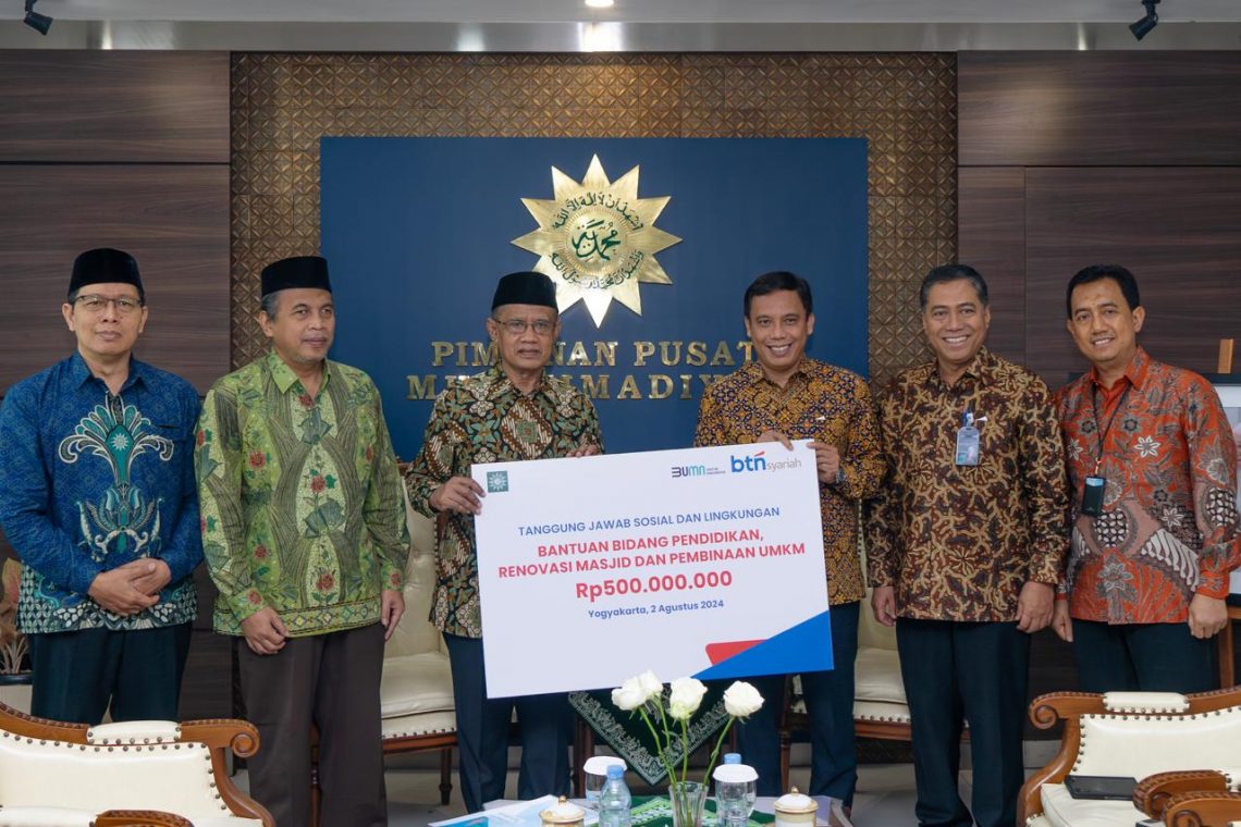 PP Muhammadiyah SAMBUT Baik BTN Bersatu Demi Kesejahteraan Ekonomi Umat