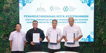 Sinergi Bumn Menyala, PT Kbi Kerja Bareng PT Kima Untuk Kembangkan Gudang Kawasan Industri Dalam Ekosistem Resi Gudang