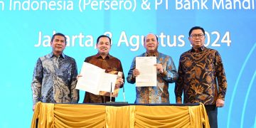 Dorong Pengembangan Infrastruktur, Bank Mandiri Perkuat Kemitraan dengan Pelindo