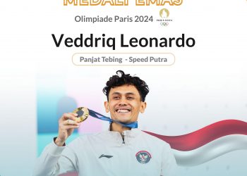 Cabor Panjat Tebing Raih Emas Olimpiade Paris 2024, BSI Akan Apresiasi ‘Spiderman Indonesia’