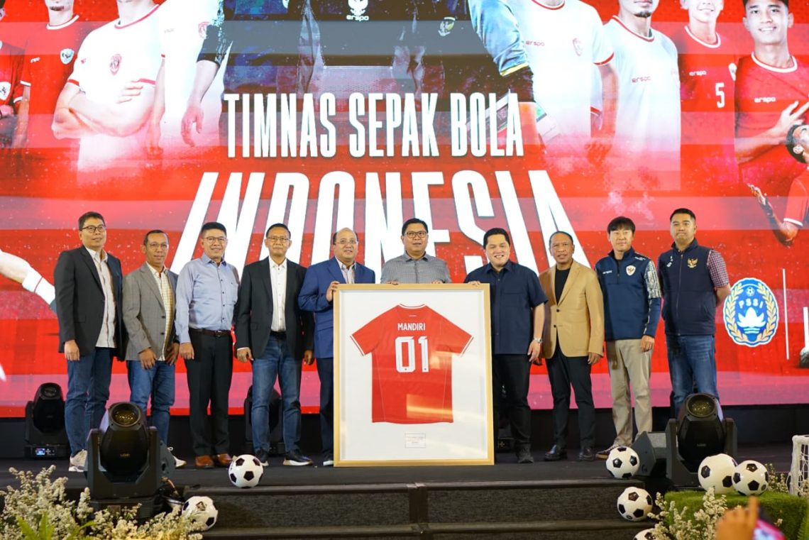Nice Dream ! Sekarang, Bank Mandiri Resmi Menjadi Presenting Partner Timnas Garuda