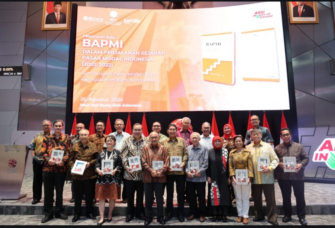 Peluncuran Buku “Bapmi Dalam Perjalanan Sejarah Pasar Modal Indonesia (2002-2022): Sumbangsih Pasar Modal Dalam Penegakan Hukum Di Indonesia”