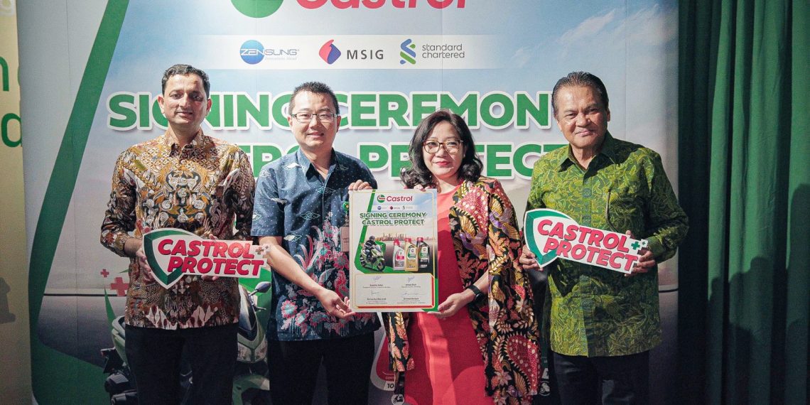 Castrol hadirkan Castrol Protect, perlindungan asuransi kecelakaan diri gratis untuk pemotor