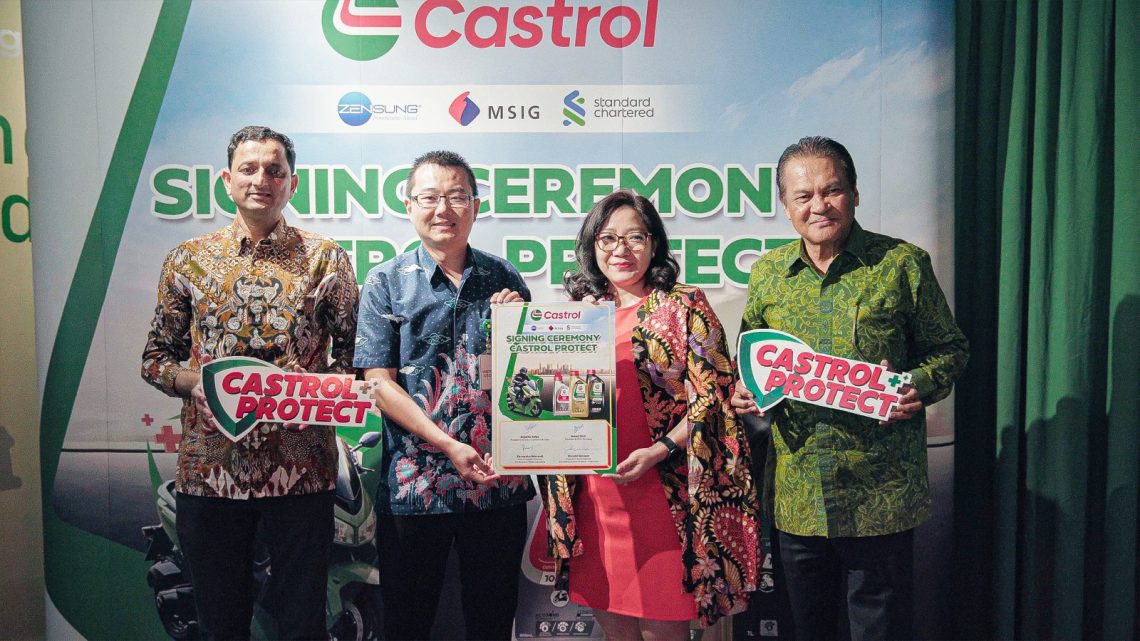 Castrol hadirkan Castrol Protect, perlindungan asuransi kecelakaan diri gratis untuk pemotor
