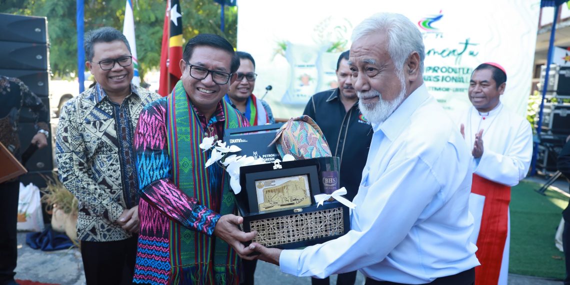 Berhasil Dukung Pembangunan Ekosistem Pangan Yang Produktif, Petrokimia Gresik Hadir Menjadi Saksi Lahirnya Produk Pangan Di Timor Leste