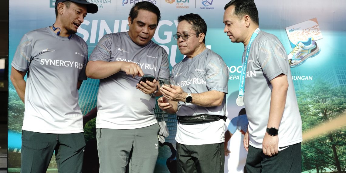 Synergy Run, Kolaborasi BSI & Pelindo untuk Tingkatkan Literasi Perbankan Syariah