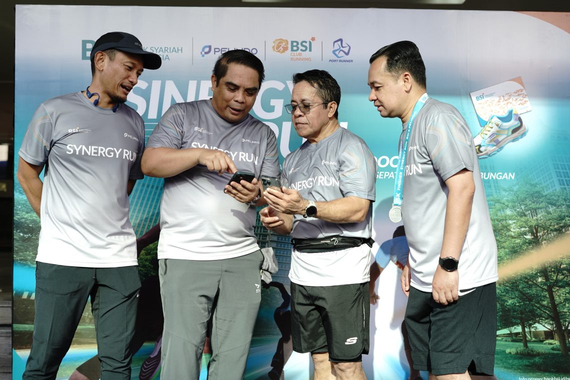 Synergy Run, Kolaborasi BSI & Pelindo untuk Tingkatkan Literasi Perbankan Syariah