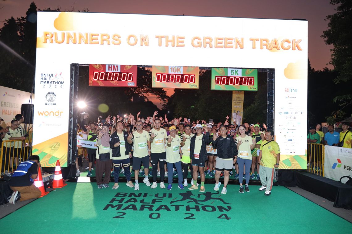 Diikuti 10.000 Pelari, BNI UI Half Marathon 2024 Sukses Digelar