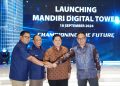 Resmikan Mandiri Digital Tower, Erick Thohir Tekankan Pentingnya Cyber Security