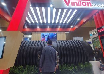 Vinilon Group Luncurkan Pipa Vinilon KRAH Berstandar Internasional di Indo Water Expo & Forum 2024