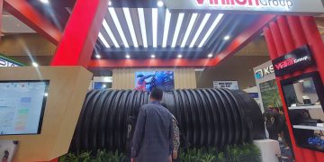 Vinilon Group Luncurkan Pipa Vinilon KRAH Berstandar Internasional di Indo Water Expo & Forum 2024