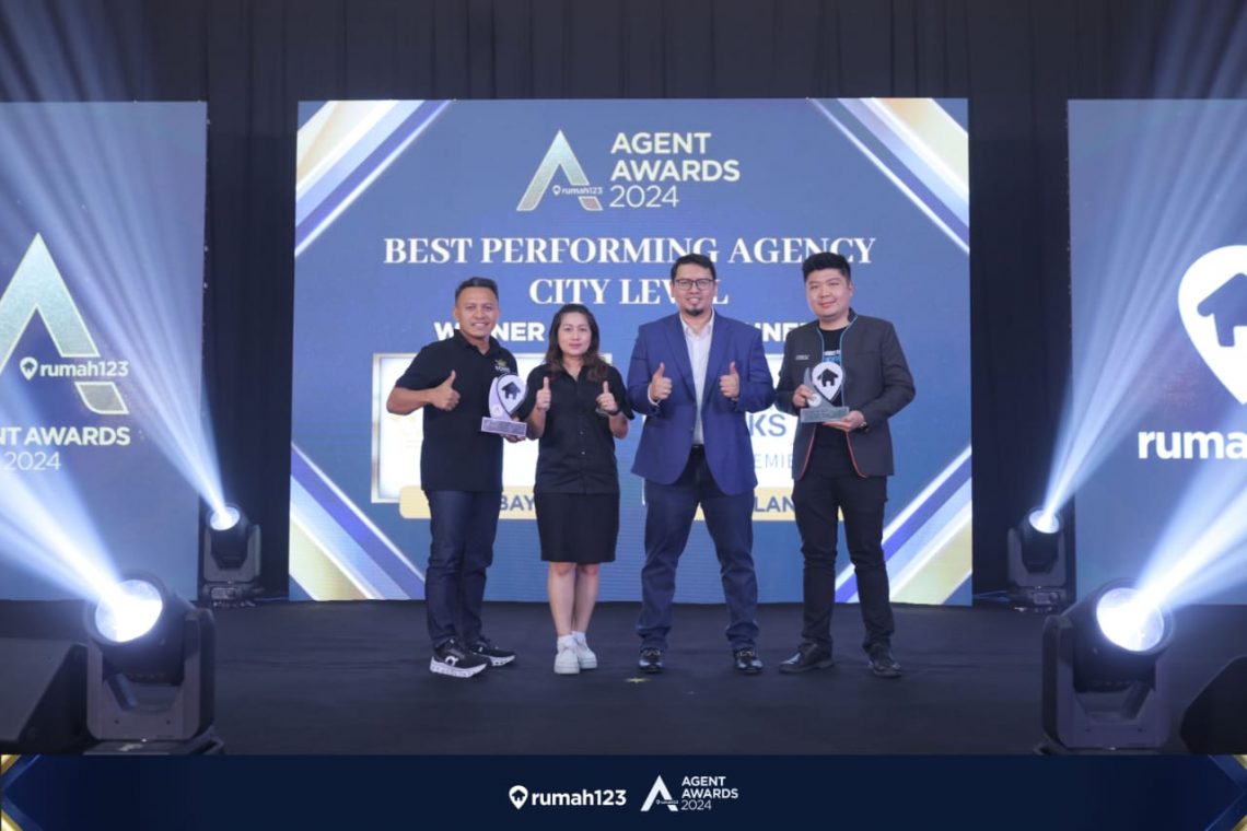 Surabaya Awali Rangkaian Rumah123 Agent Awards 2024: Ajang Penghargaan Paling Bergengsi atas Kiprah Para Agen Properti Indonesia