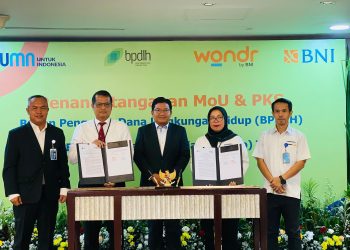 Kolaborasi dengan BPDLH, BNI Salurkan Dana Bantuan untuk Program Small Grant