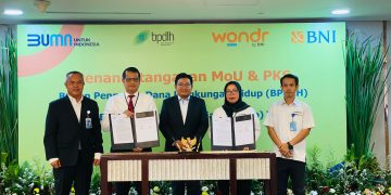 Kolaborasi dengan BPDLH, BNI Salurkan Dana Bantuan untuk Program Small Grant