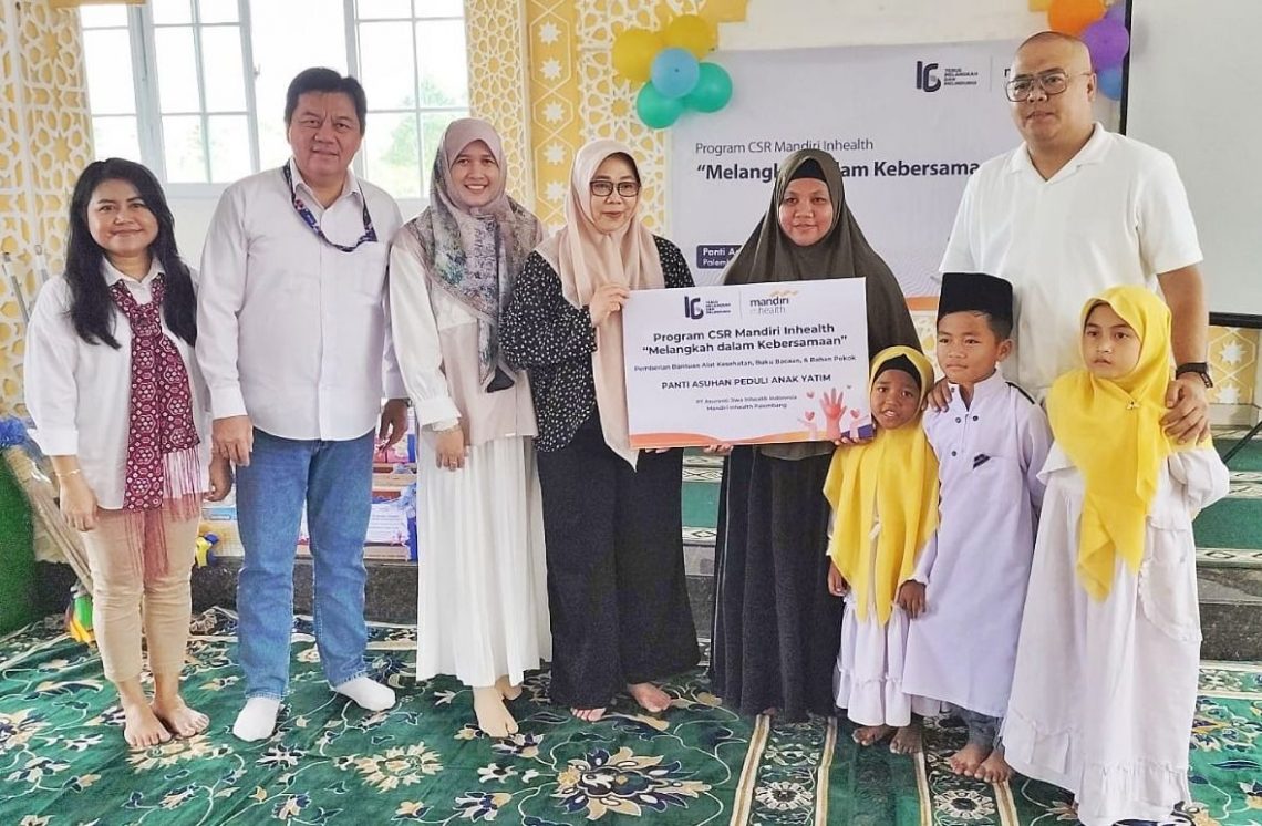 Rayakan Hari Ulang Tahun ke-16, Mandiri Inhealth Wujudkan Kepedulian Kesehatan ke Panti Asuhan di 16 Kota