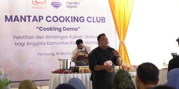 Bank Mandiri Taspen Kolaborasi dengan SASA Gelar Pelatihan Kuliner Mantap Cooking Club diPemalang