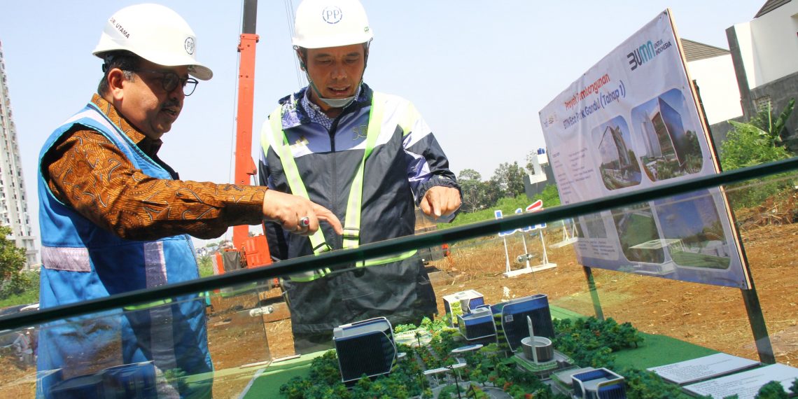 Usung KKonsep Ramah Lingkungan, BTN Lakukan Groundbreaking Ecopark Gandul