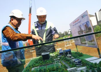 Usung KKonsep Ramah Lingkungan, BTN Lakukan Groundbreaking Ecopark Gandul