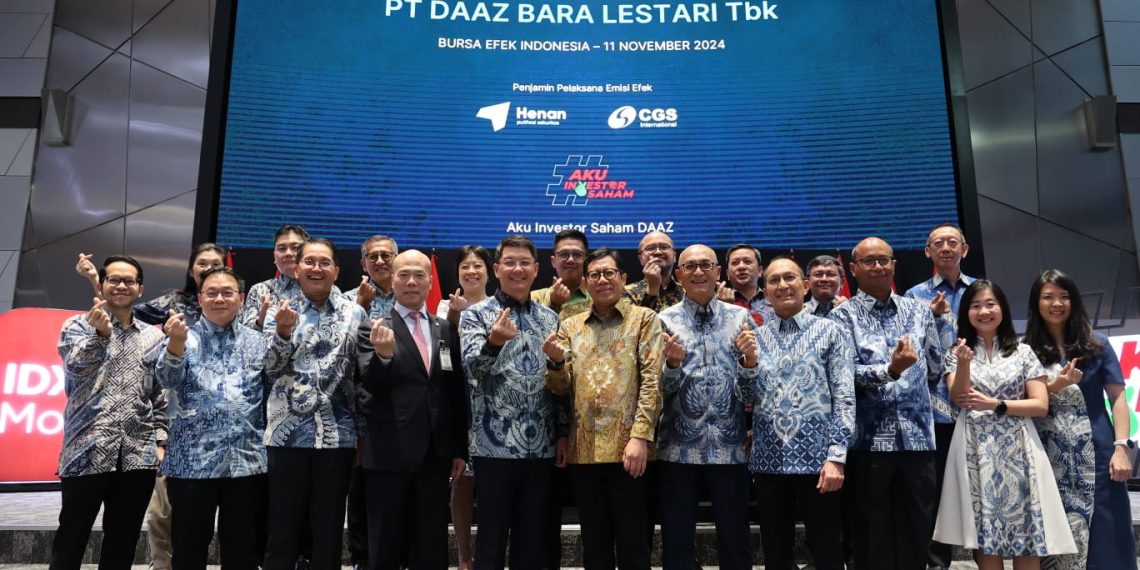 DAAZ Resmi Mencatatkan Sahamnya di Bursa Efek Indonesia