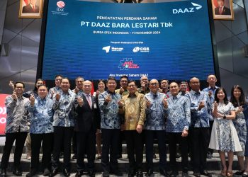 DAAZ Resmi Mencatatkan Sahamnya di Bursa Efek Indonesia
