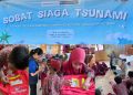Komitmen Maccaferri terhadap lingkungan meningkatkan kualitas hidup berkelanjutan diwujudkan dalam kegiatan CSR Sobat Siaga Tsunami