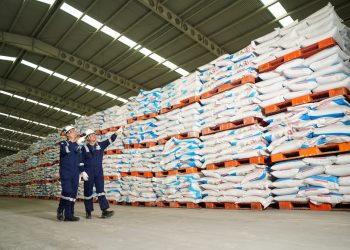 Siapkan Stok Lebih Dari 316 Ribu Ton Pupuk Bersubsidi Menjelang Nataru, Direktur Utama Petrokimia Gresik Dwi Satriyo Ajak Petani Optimalkan Penebusan