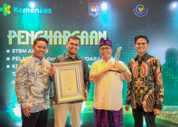 Kementerian Kesehatan Apresiasi Pengelolaan Tuks Petrokimia Gresik Dengan Penghargaan “Pelabuhan Sehat”