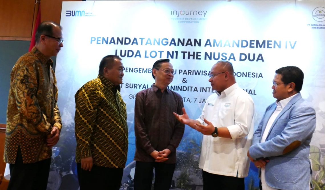 Perpanjangan Kerjasama Lot N1 The Nusa Dua
