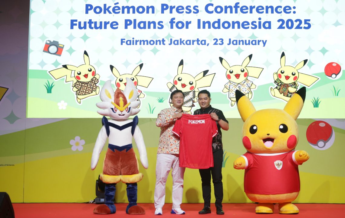 The Pokémon Company mengumumkan proyek dan kemitraan berskala besar di Indonesia pada tahun anggaran 2025
